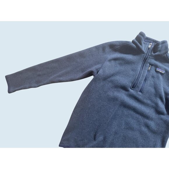 PATAGONIA Women's Blue 1/2 Zip Fleece Pullover Top Shirt Sz S - Picture 4 of 7